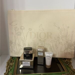 Dior Prestige Skincare Collection with Cream Pouch